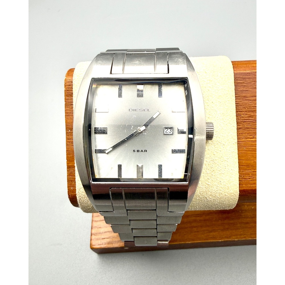 Diesel DZ1176 Watch Parts Repair Crystal Case Bracelet Crown Stem Donor